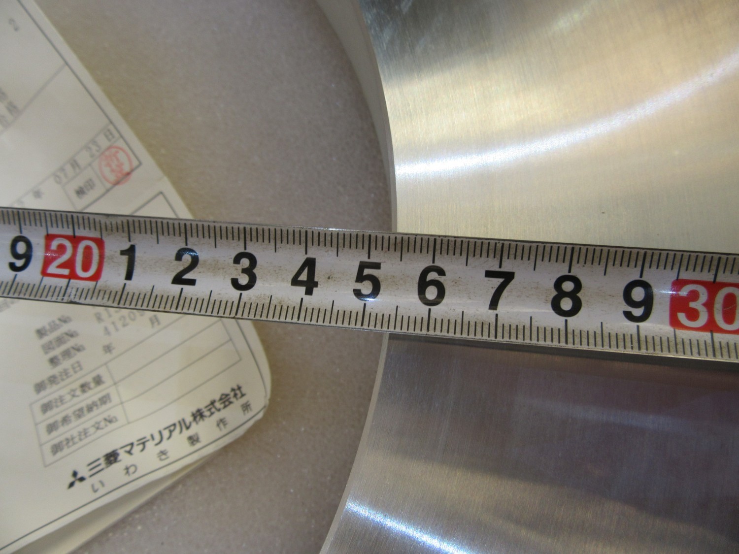 中古Flange ダイヤモンドホイール【外径：500】　 Mitsubishi Materials