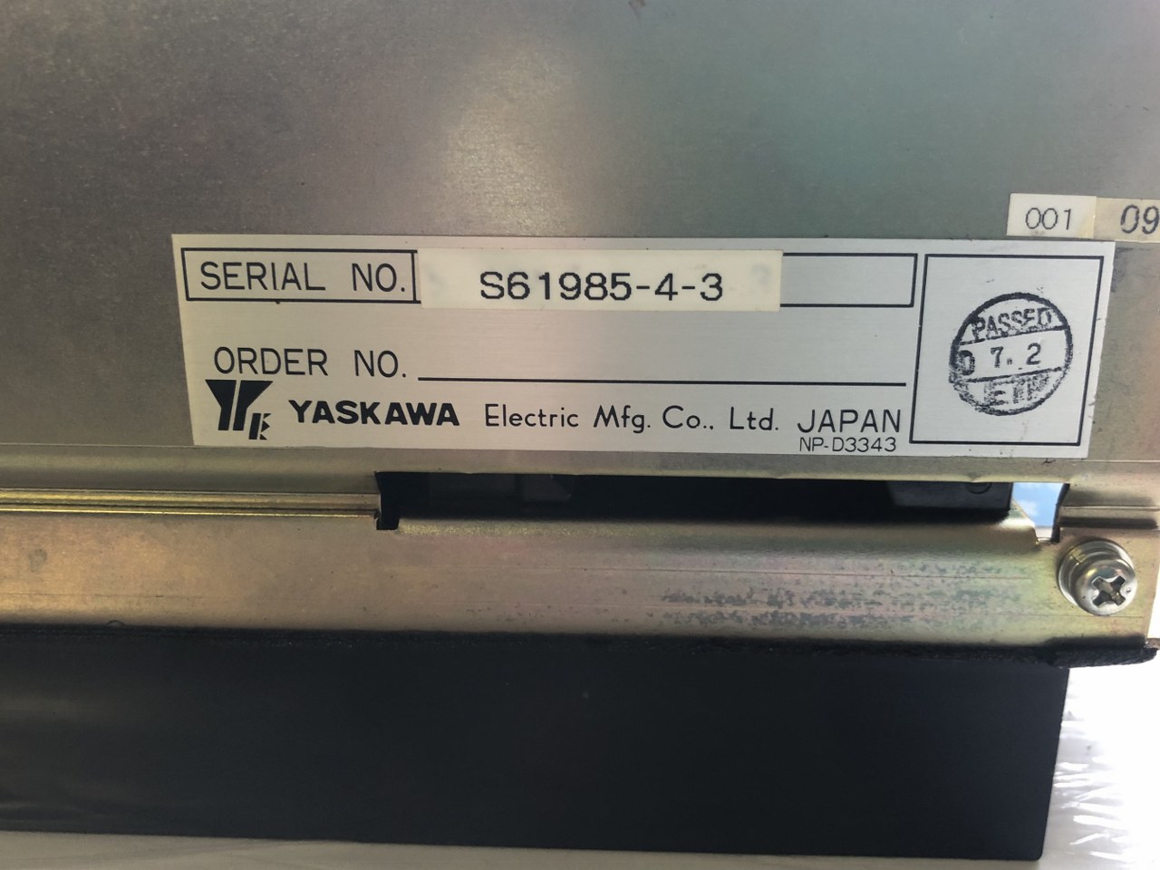 中古お買い得品・1山販売等 【サーボパック SERVOPACK】CACR-SR10SB1AF 安川電機 YASKAWA ELECTRIC