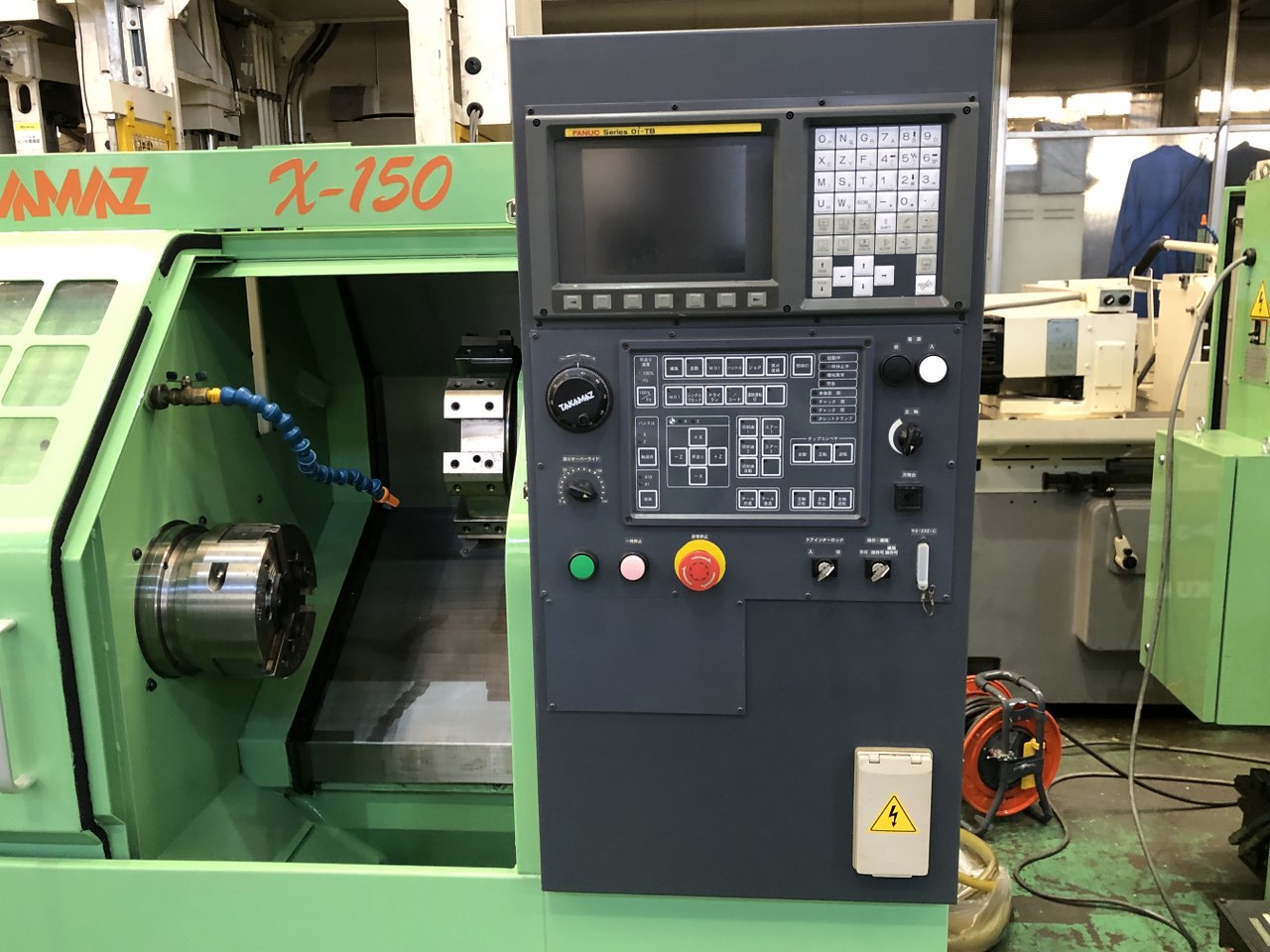 中古CNC Lathe X-150 TAKAMAZ