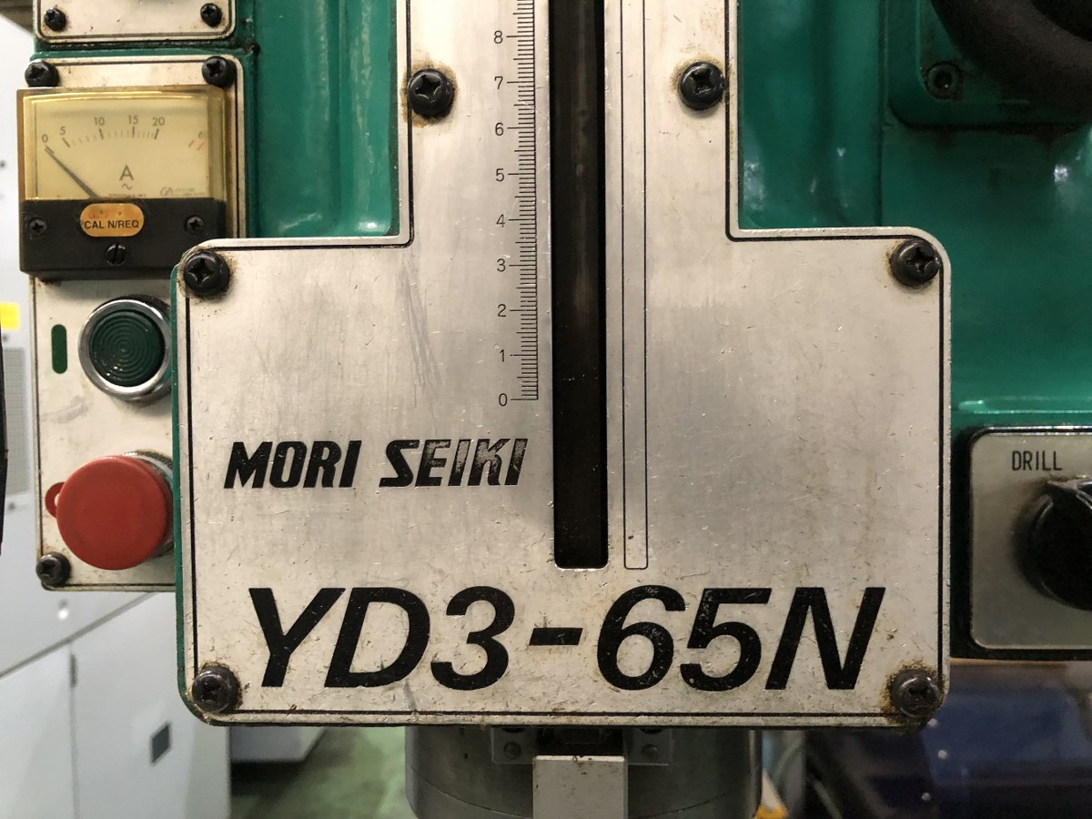 中古Upright Drilling Machine YD3-65N MORISEIKI