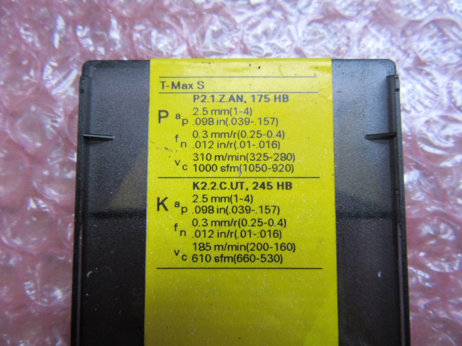 中古Cutting Exchange Chip 【チップ】 TPMR432【TPMR22 04 08】  Sandvik