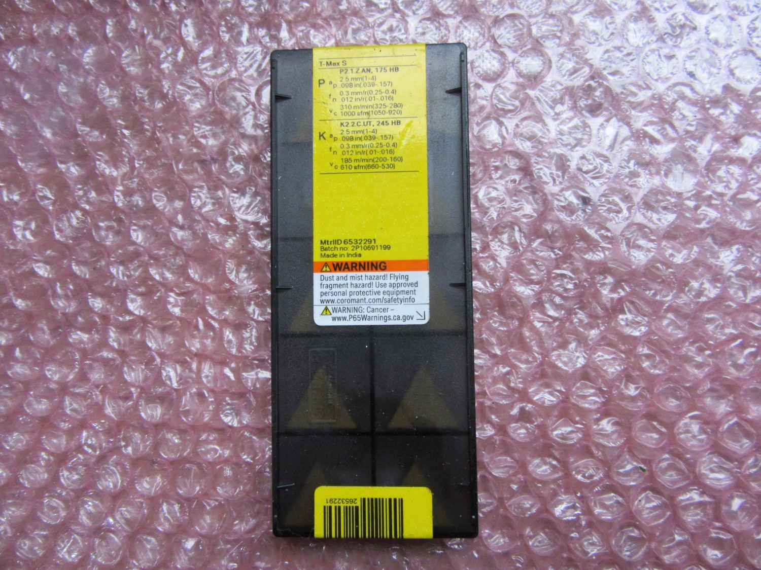 中古Cutting Exchange Chip 【チップ】 TPMR432【TPMR22 04 08】  Sandvik