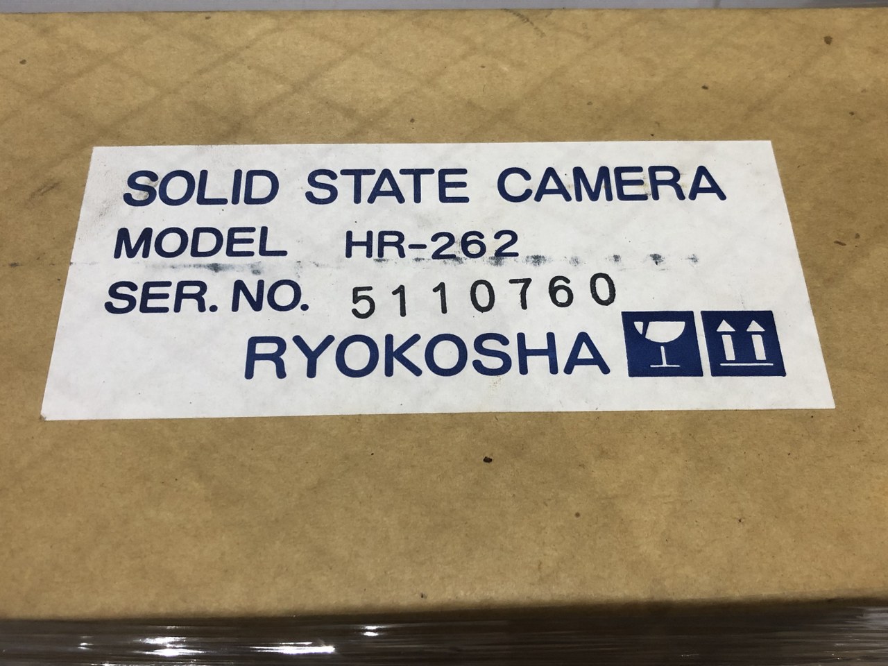 中古Special deals・Set etc 【計測用小型固体カメラ】HR-262 RYOKOSHA