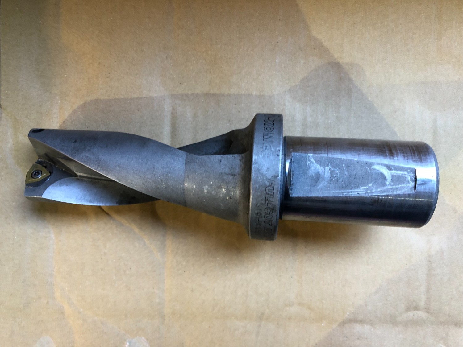 中古Drill 【フルカットドリル】ST40-BKS380-76L BIG/ビッグ