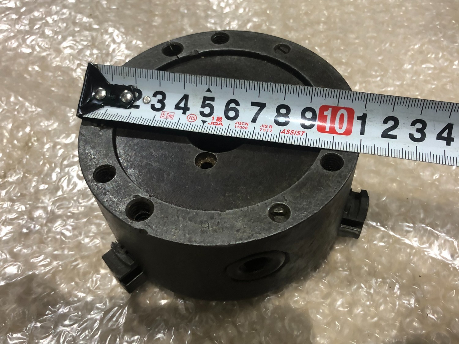 中古Scroll chuck 【3爪スクロールチャック】φ110mm unknow