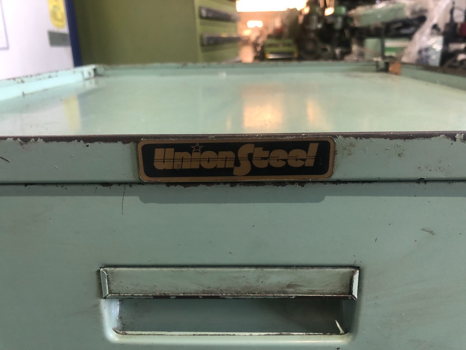 中古Workbench and Surface plates 【ツールワゴン】W500xD530xH890ｍｍ Union Steel