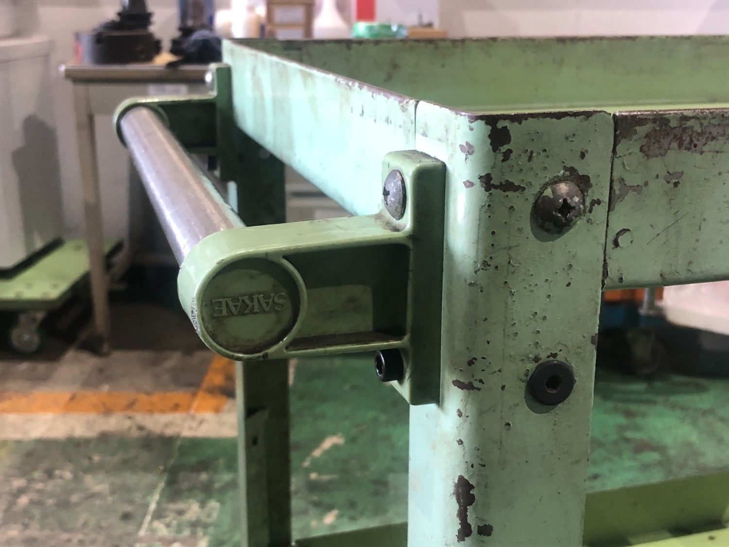 中古Workbench and Surface plates 【ツールワゴン】W400xD600xH890mm　 SAKAE