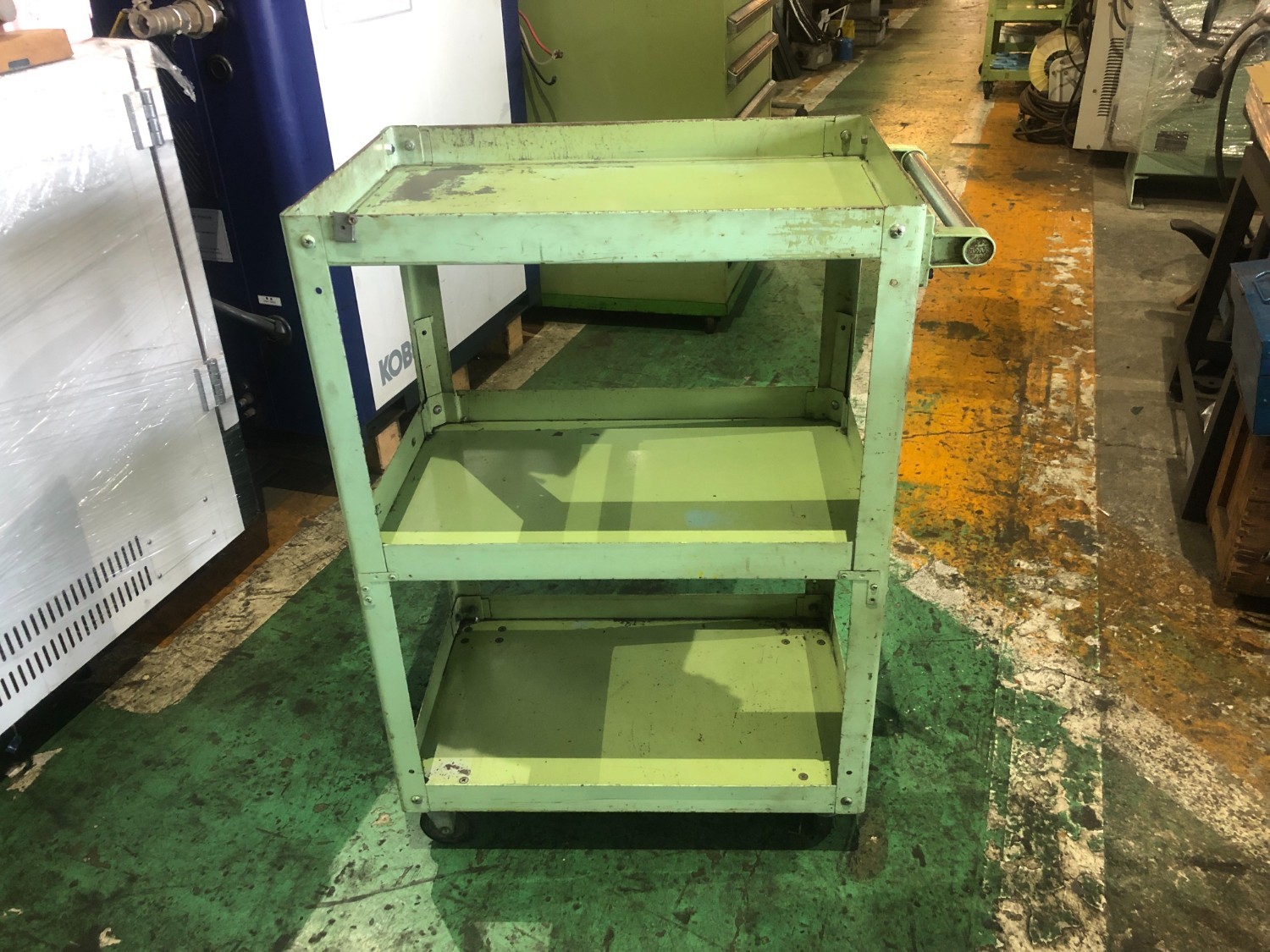 中古Workbench and Surface plates 【ツールワゴン】W400xD600xH890mm　 SAKAE