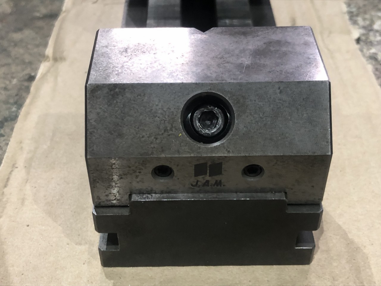 中古Precision vise 【精密バイス】口幅70mm　口高30mm　口開80mm JAM/日本オートマチックマシン