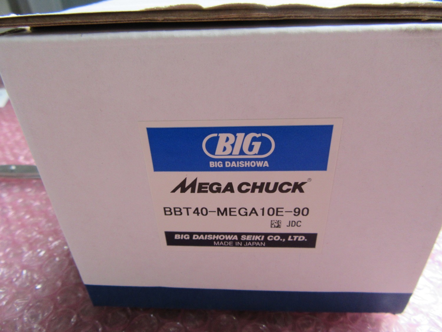 中古BBT40 【メガマイクロチャック】BBT40-MEGA10E-90 BIG DAISHOWA