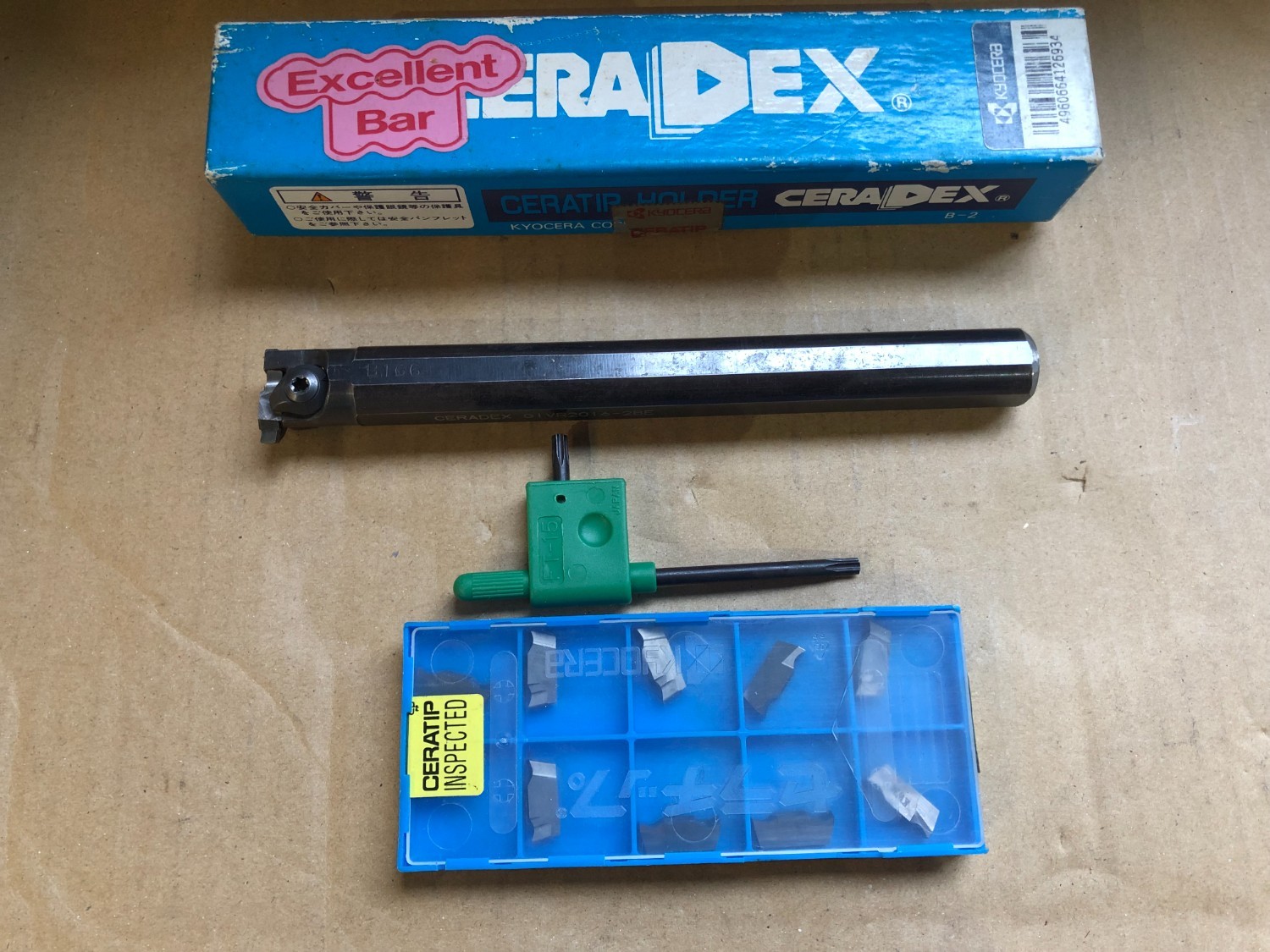中古その他 【溝入れ用ホルダ】GIVR2016-2BE CERADEX