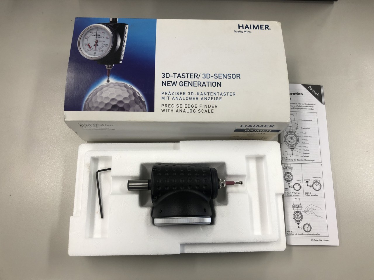 中古Other(Measuring tools・Standards・ Testing machine) 【3D-Sensor（センサー）】80.360.00NG HAIMER(ハイマー)