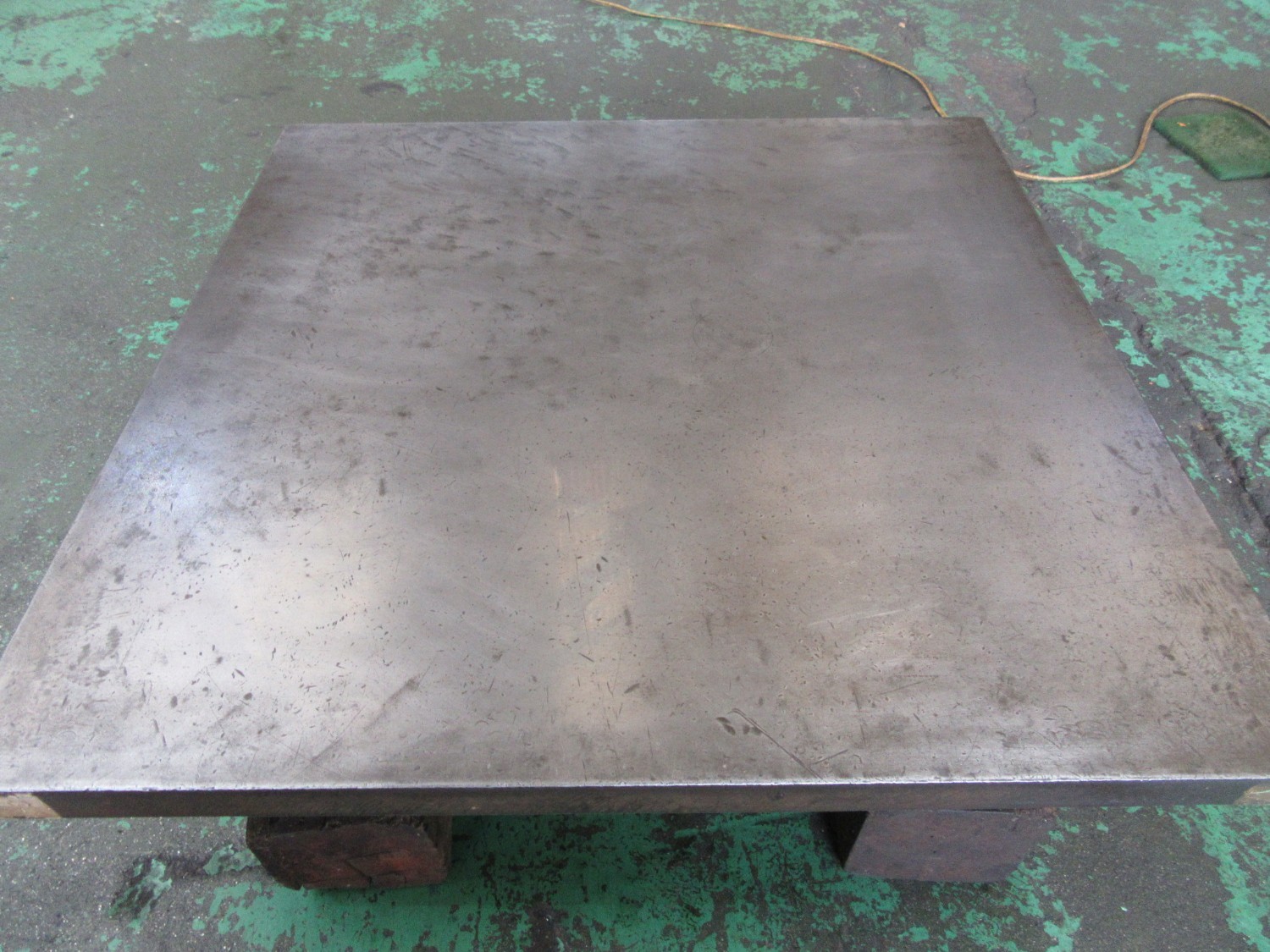 中古Iron surface plate 【鉄定盤】W610xD610xH150mm 不明