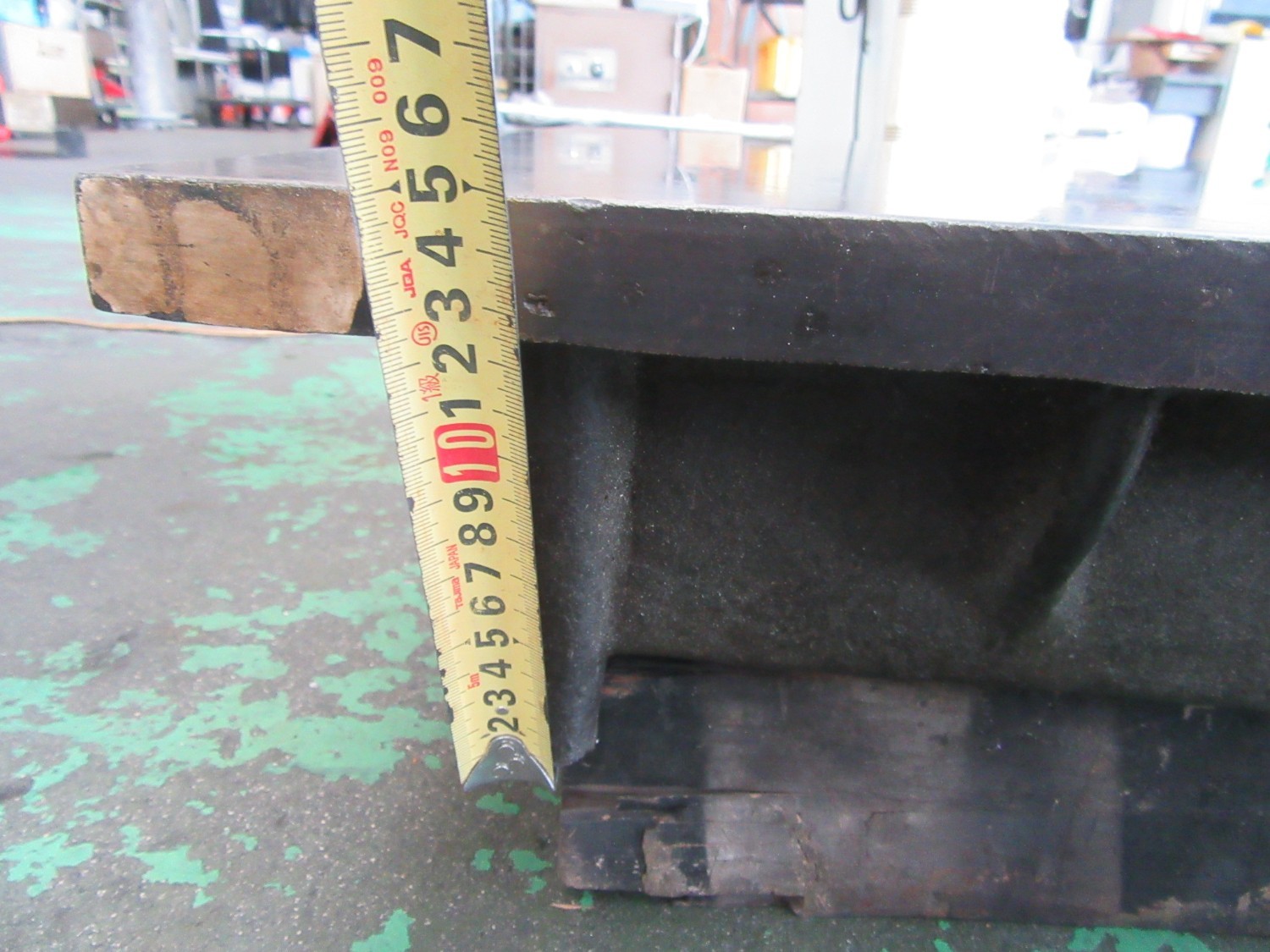 中古Iron surface plate 【鉄定盤】W610xD610xH150mm 不明