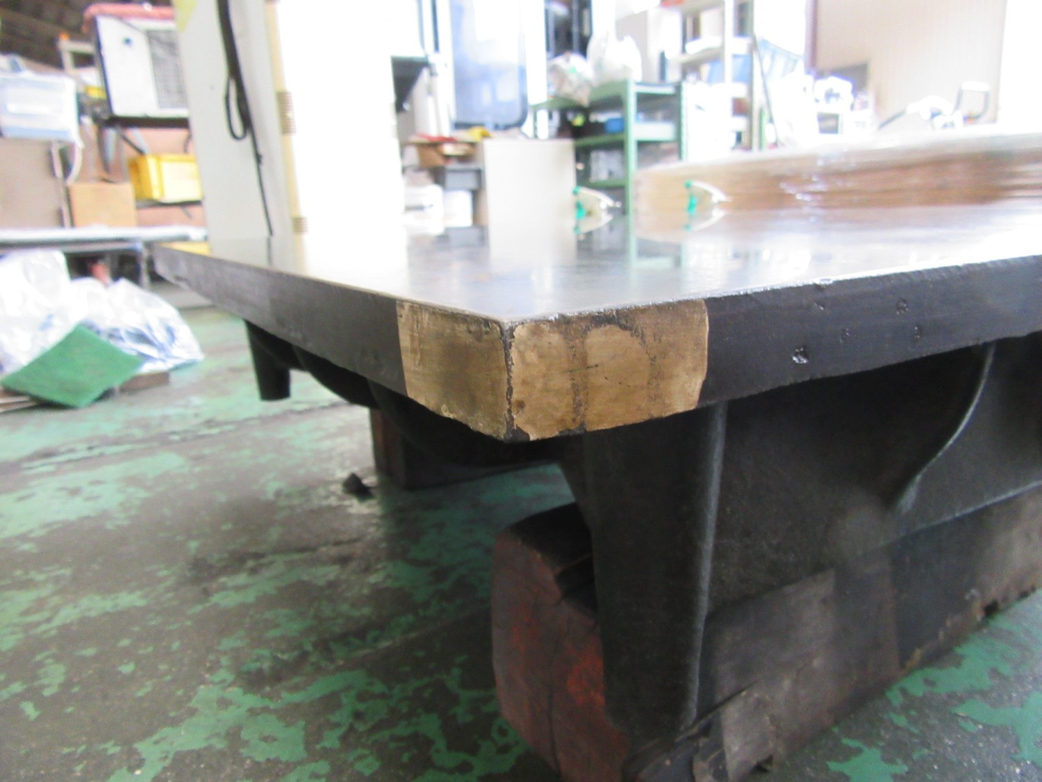 中古Iron surface plate 【鉄定盤】W610xD610xH150mm 不明