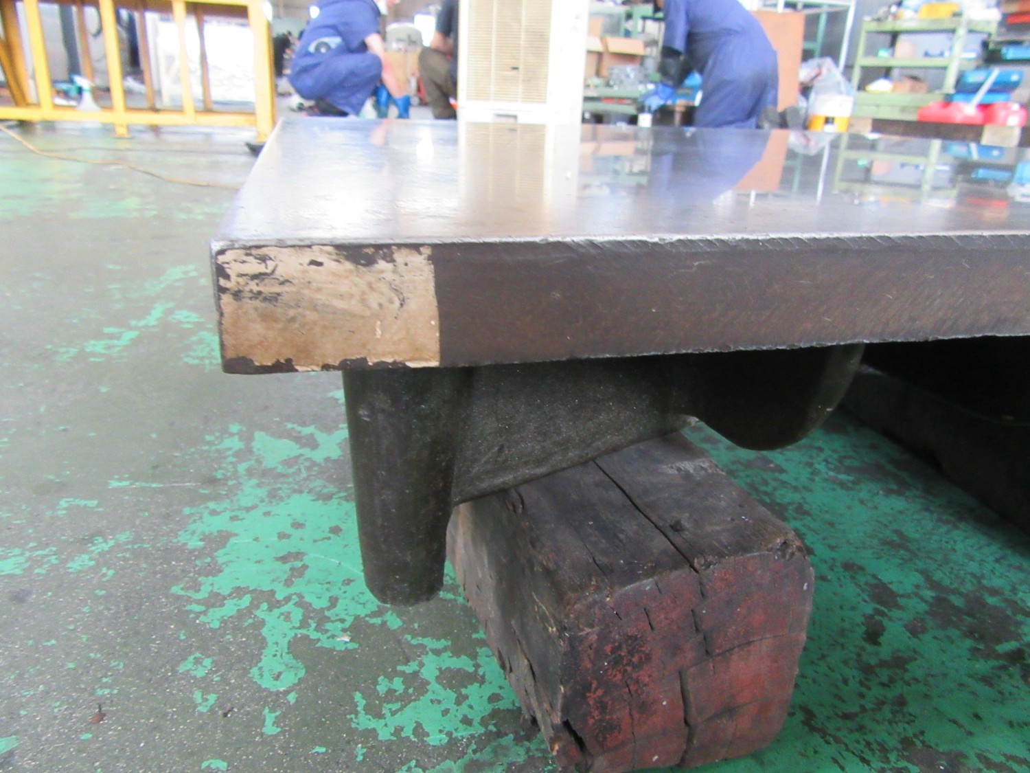 中古Iron surface plate 【鉄定盤】W610xD610xH150mm 不明