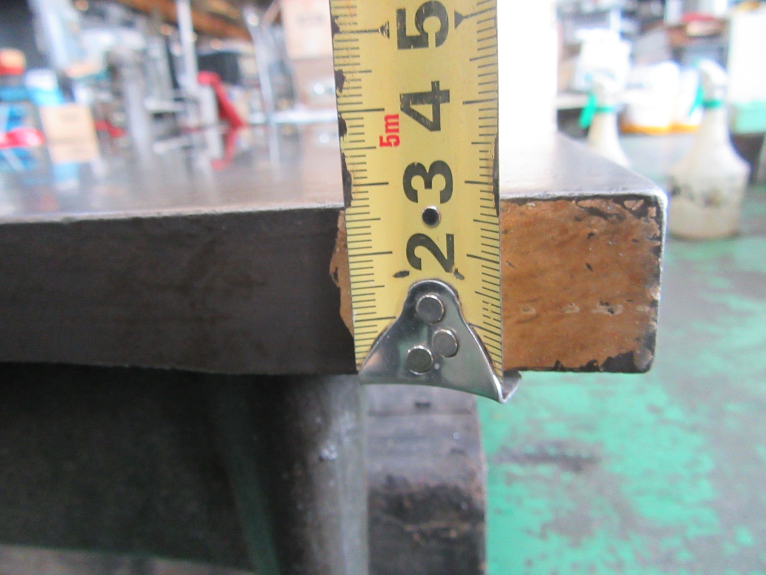 中古Iron surface plate 【鉄定盤】W610xD610xH150mm 不明