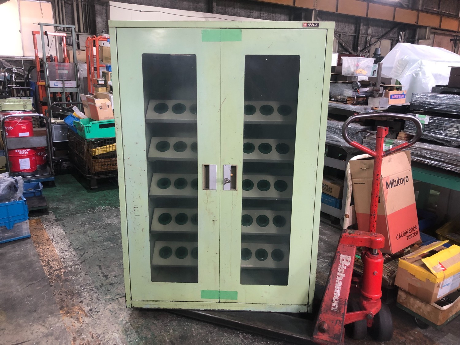 中古Cabinet 【ツールキャビネット】W1000xD450xH1450mm【NT40用】 SAKAE　