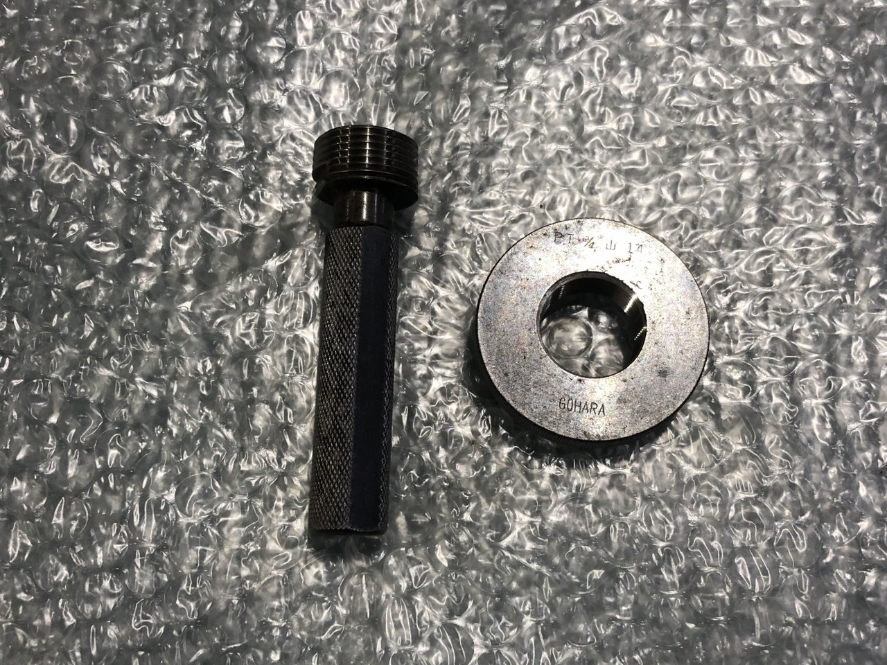 中古Other gauge 【管用テーパネジゲージ プラグリングセット】PT3/4 　山14 GOHARA