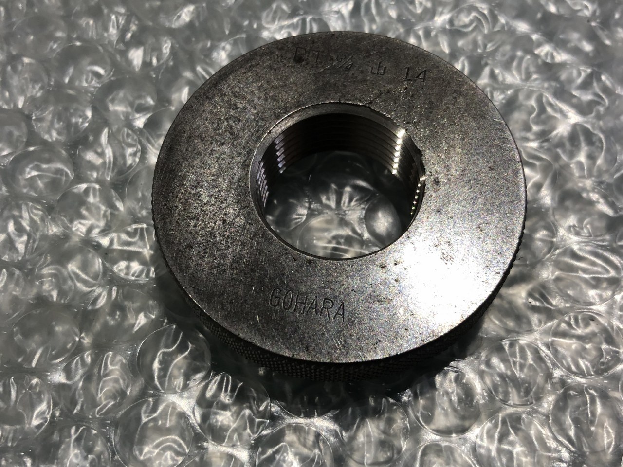 中古Other gauge 【管用テーパネジゲージ プラグリングセット】PT3/4 　山14 GOHARA