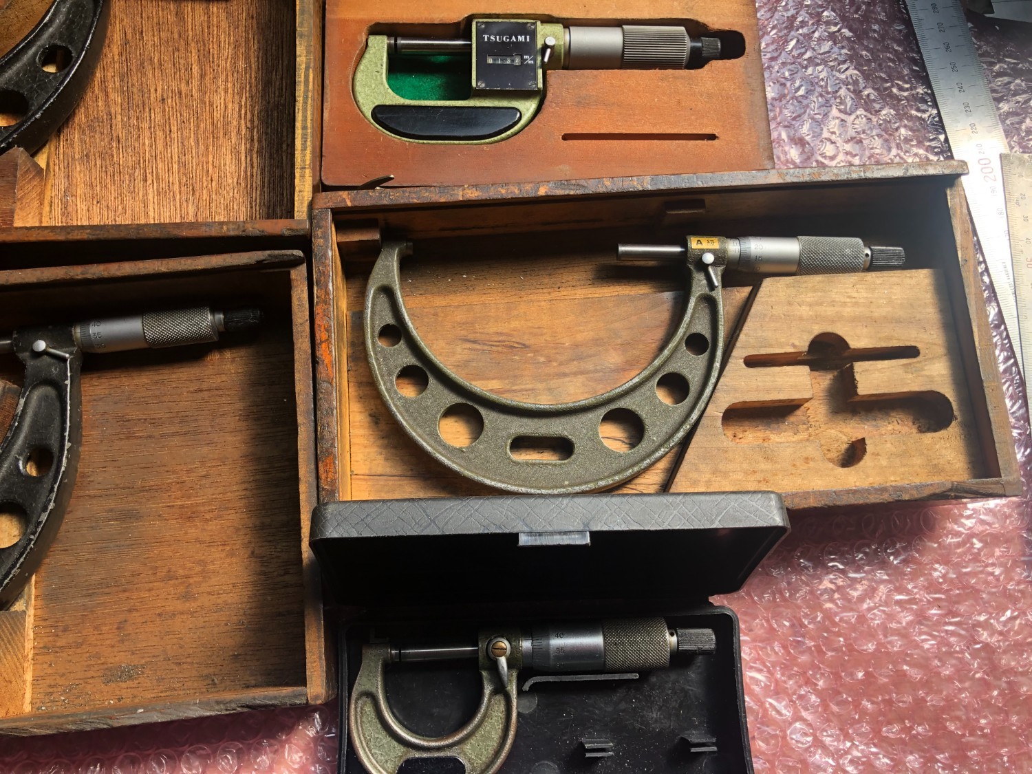 中古Outside micrometer 【マイクロメーター1山】様々なサイズがあります。 ミツトヨ/Mitutoyo