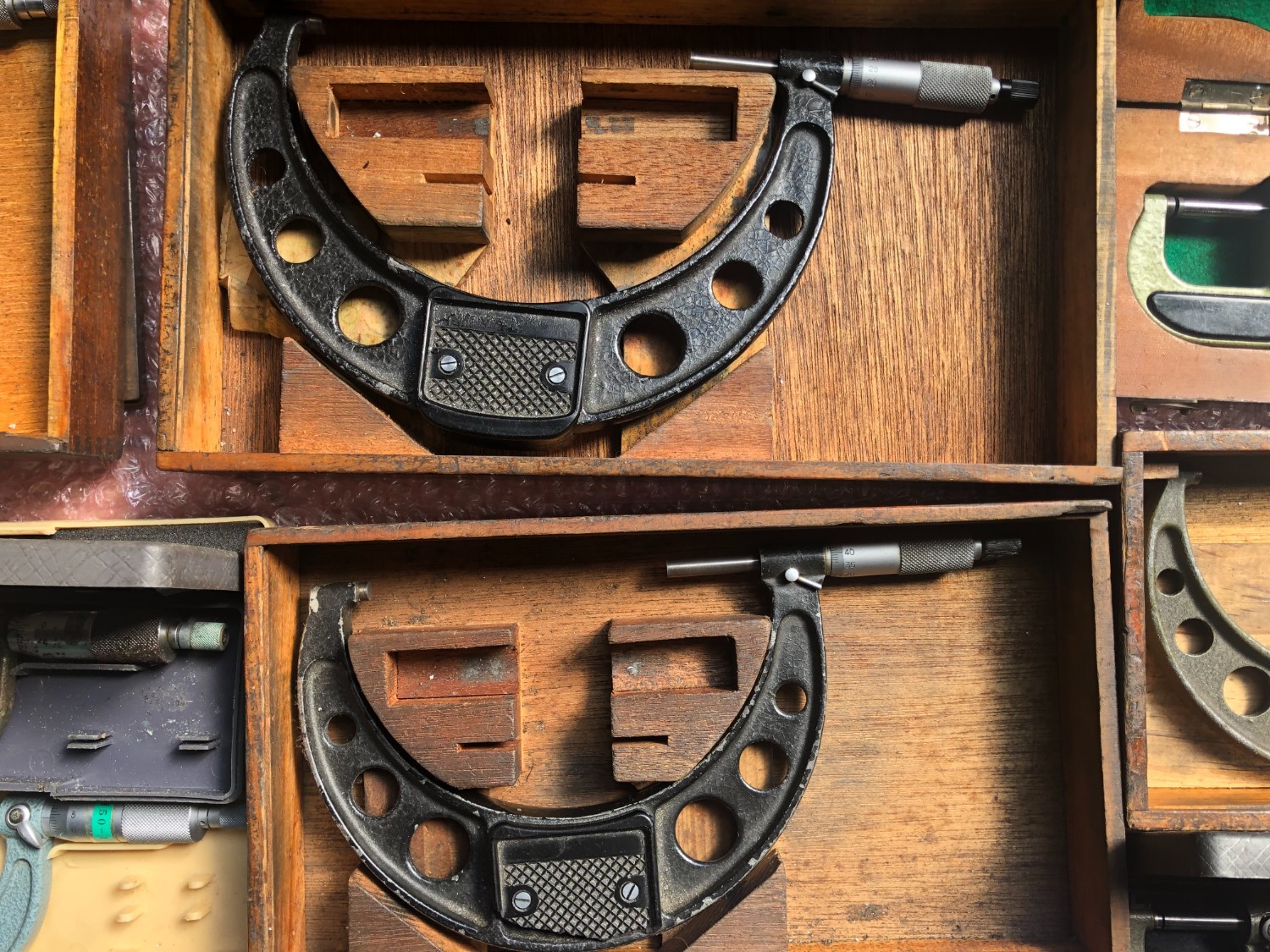 中古Outside micrometer 【マイクロメーター1山】様々なサイズがあります。 ミツトヨ/Mitutoyo