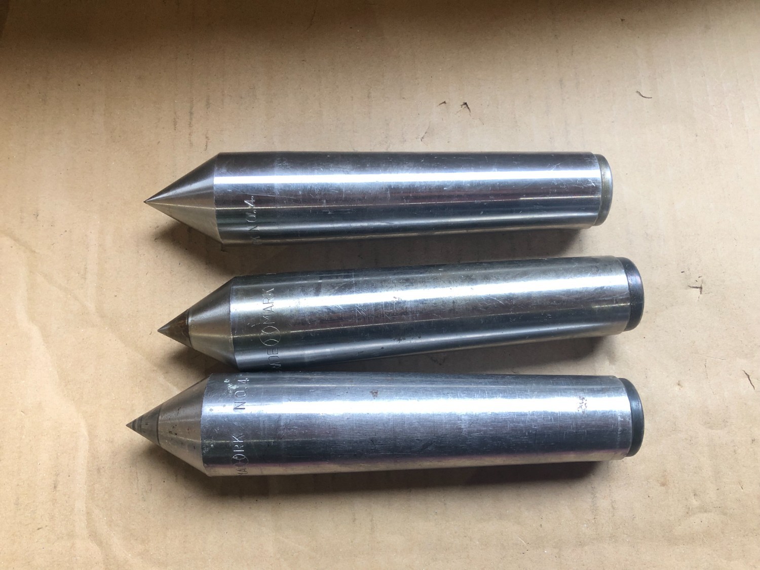 中古Other Screw tools 【回転センター3本】NO.4 TRADE MARK