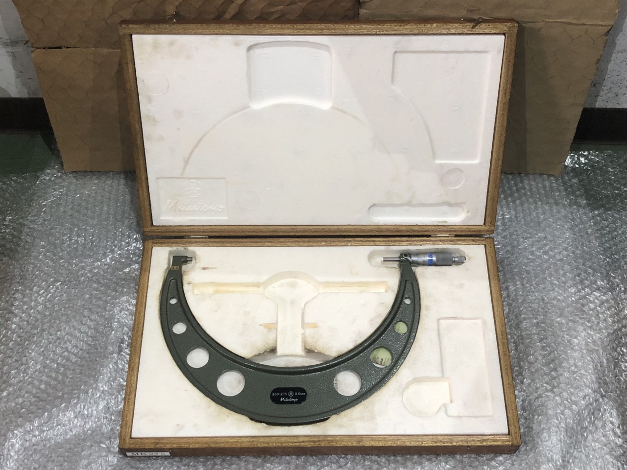 中古外側マイクロメーター 【外側マイクロメータ】103-147　OM-275 ミツトヨ/Mitutoyo
