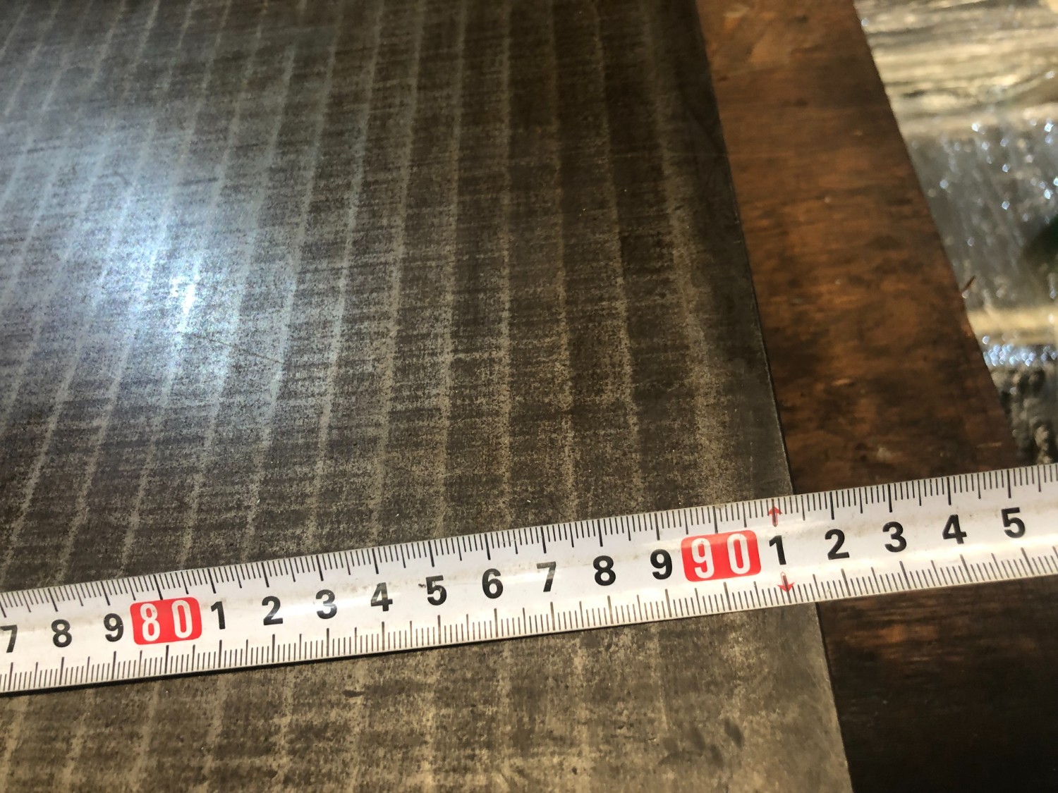 中古Iron surface plate 【鉄定盤（台付き）】本体サイズ：915x910x120(mm) unknow