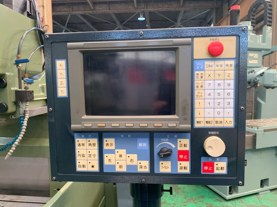 中古NC立フライス盤/NC横フライス盤 KE55 牧野