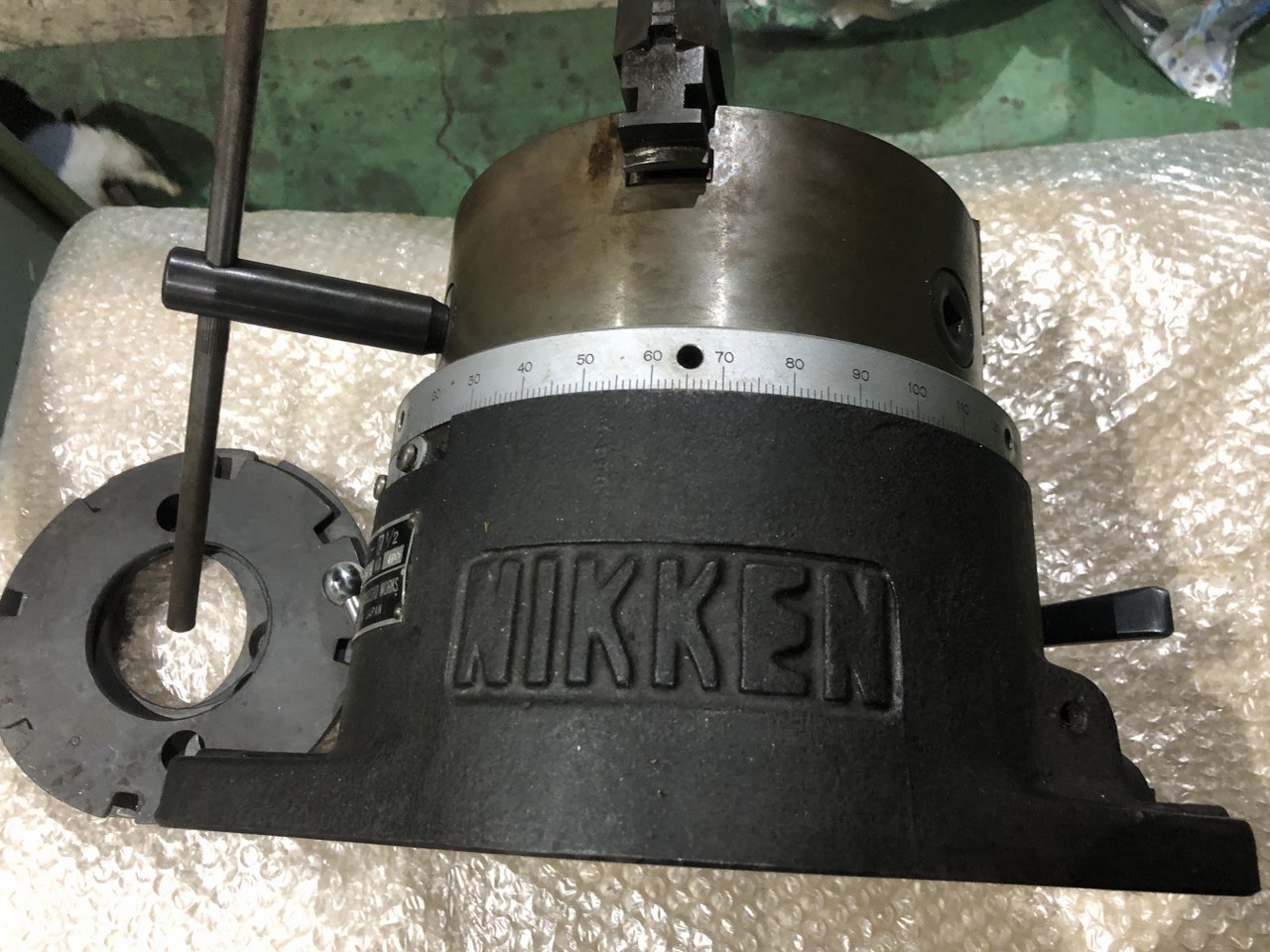 中古Rotary table(Manual・Electric) 【インデックス】SI-7　1/2 日研/NIKKEN