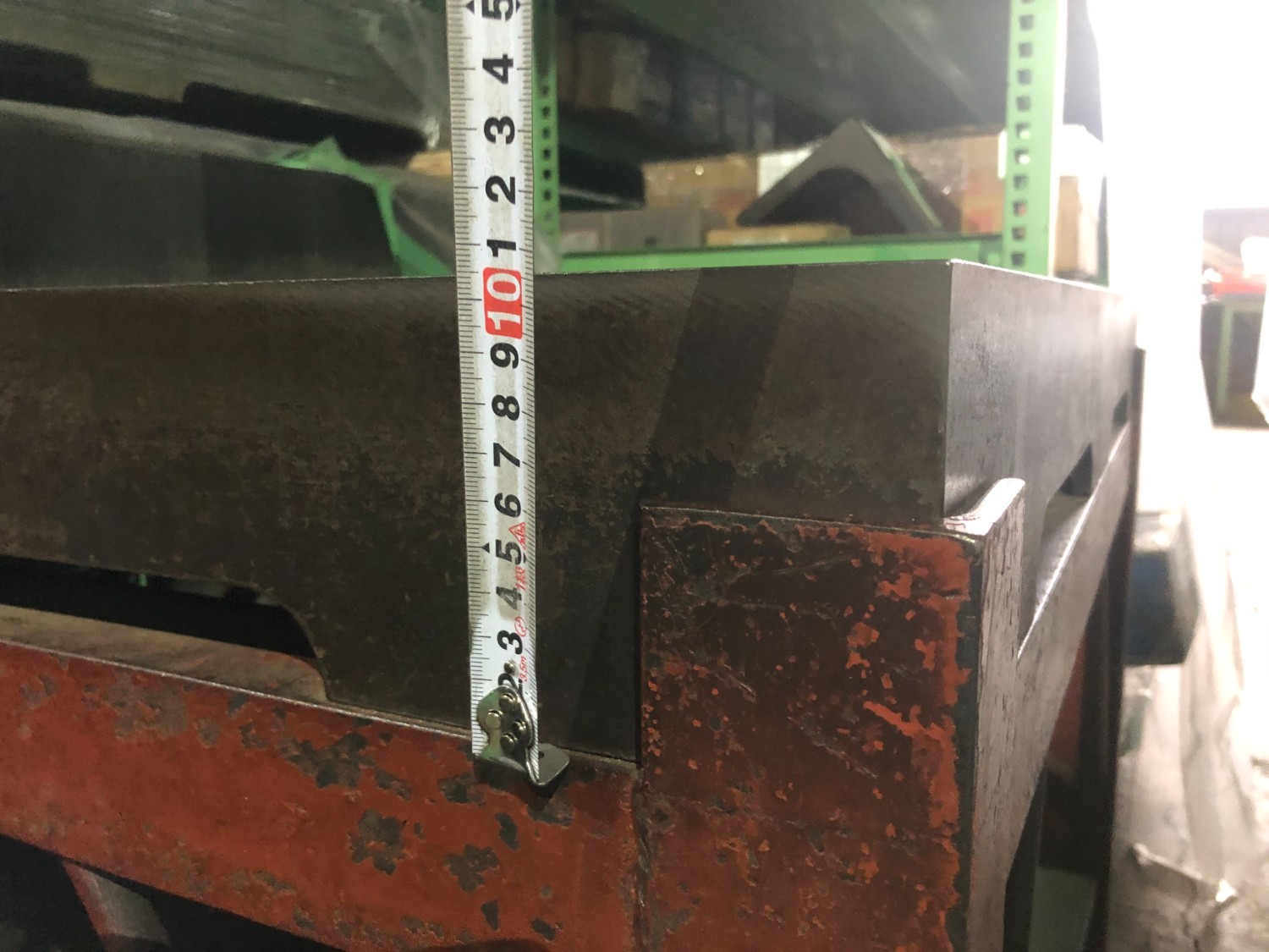 中古Iron surface plate 【鉄定盤（台付き）】W902xD605xH104(mm) unknow