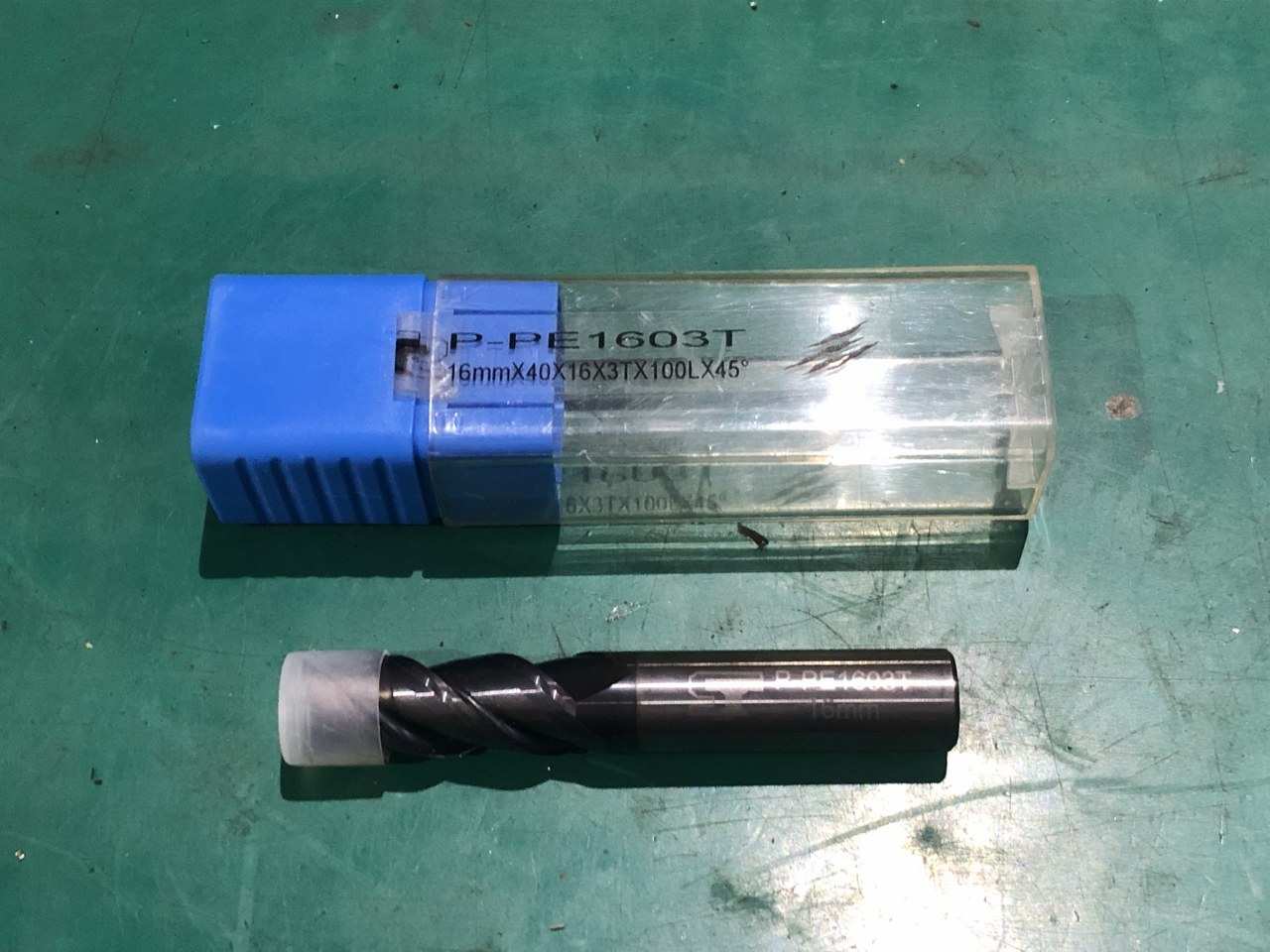 中古End mill(Square) 【3枚刃/スクエア/エンドミル】P-PE1603T スピードタイガー