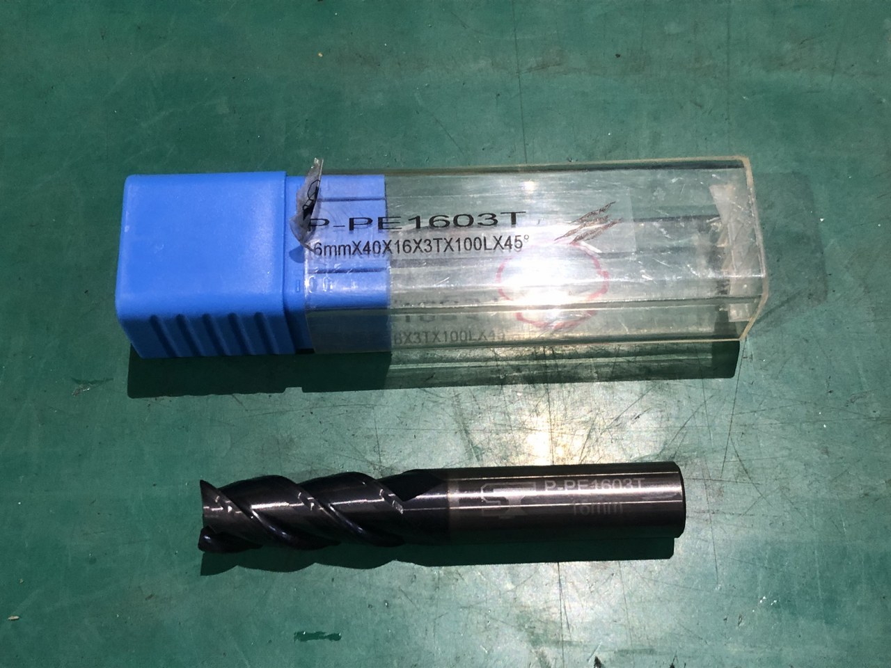 中古End mill(Square) 【3枚刃/スクエア/エンドミル】P-PE1603T スピードタイガー