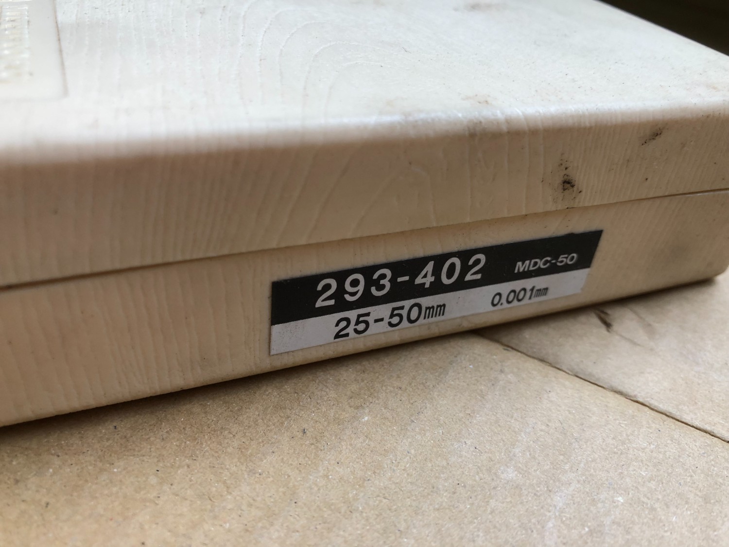 中古Outside micrometer 【デジマチックマイクロメ－タ】293-402(MDC-50) ミツトヨ/Mitutoyo