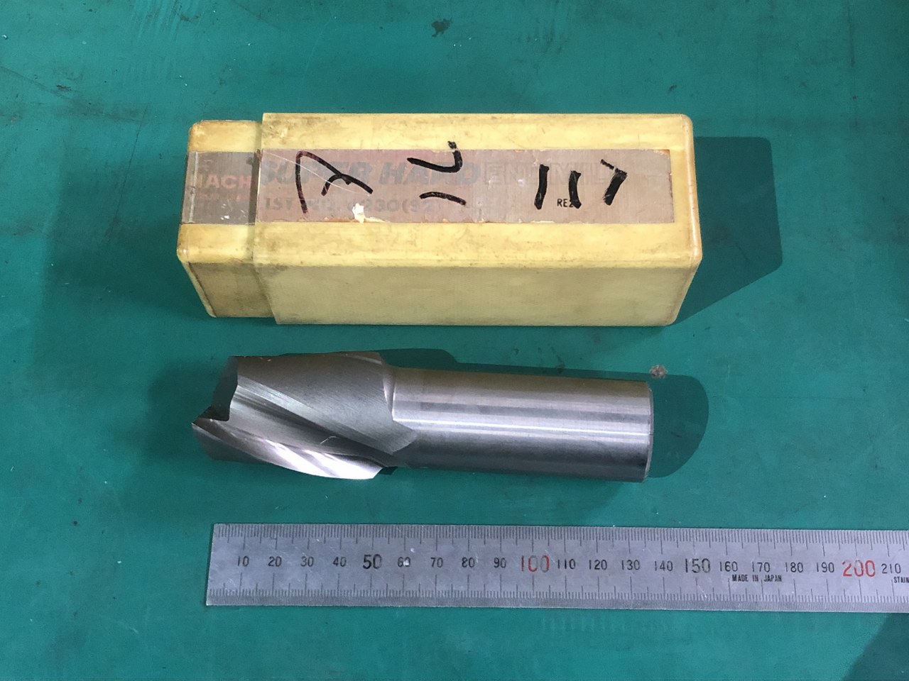 中古End mill(Square) 【2枚刃/スクエア/エンドミル】φ40　HS-Co NACHI