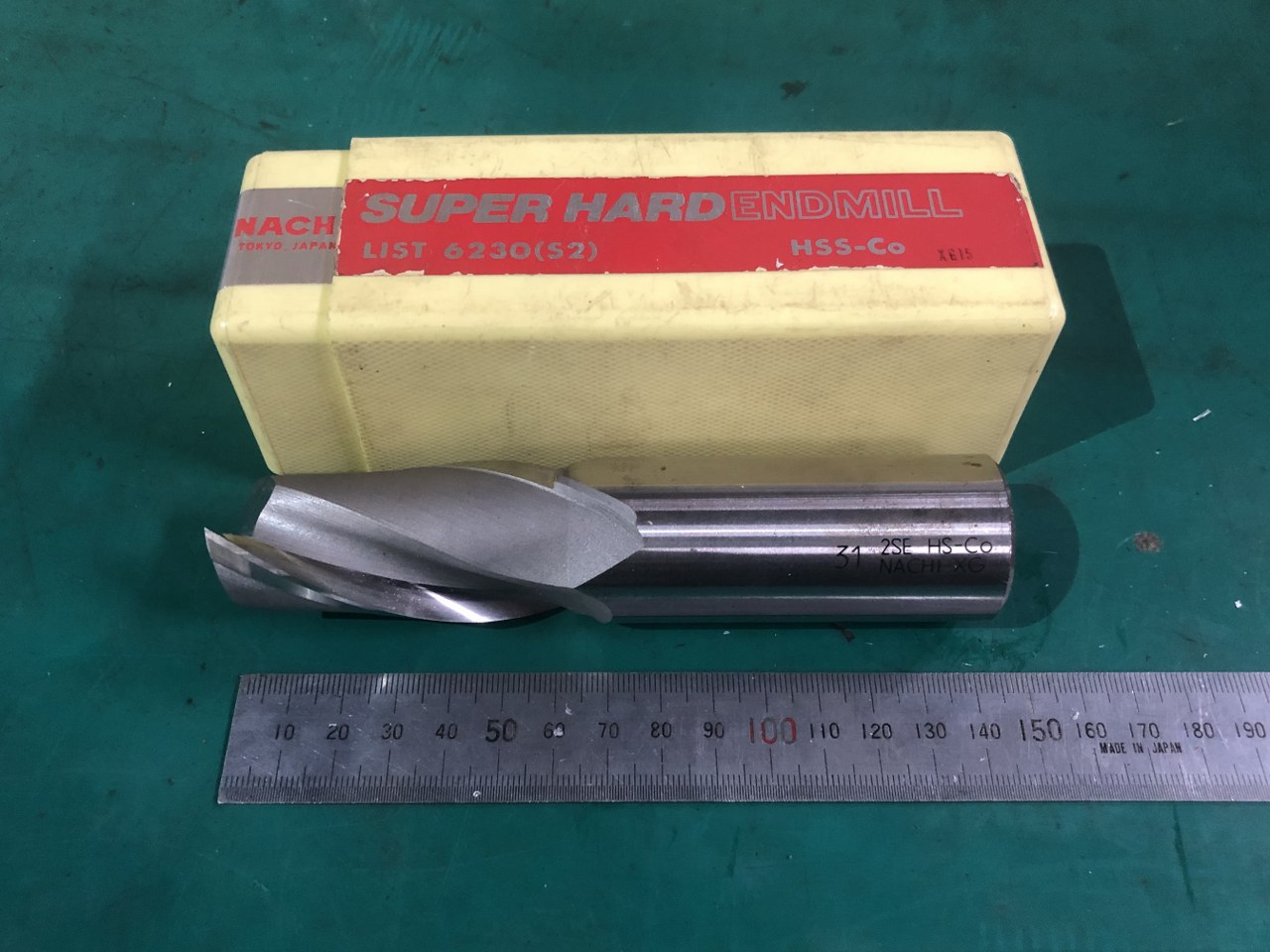 中古End mill(Square) 【2枚刃/スクエア/エンドミル】φ31　2SE　HS-Co NACHI