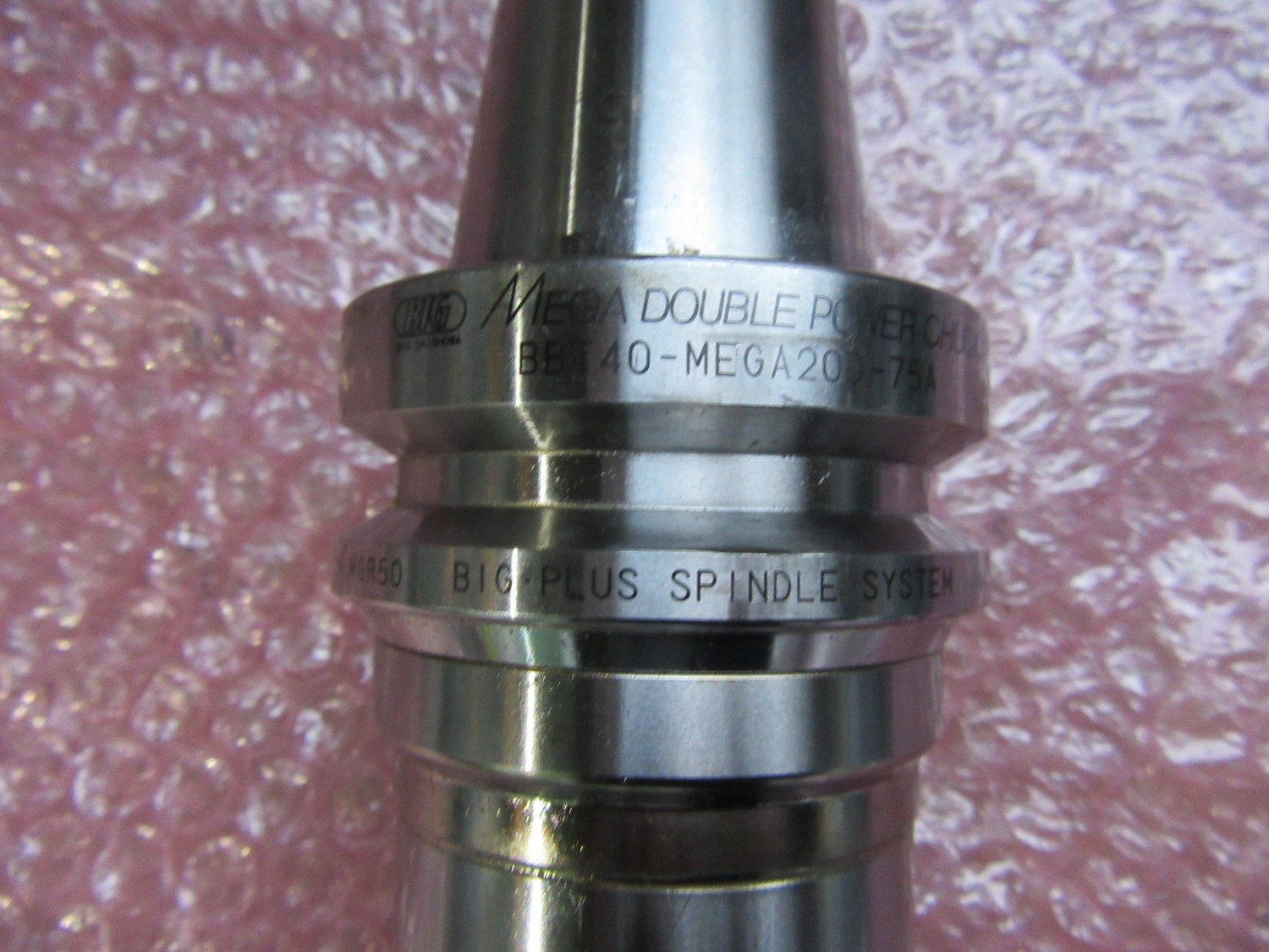 中古BBT40 【メガダブルパワーチャック】BBT40-MEGA20D-75A BIG DAISHOWA 