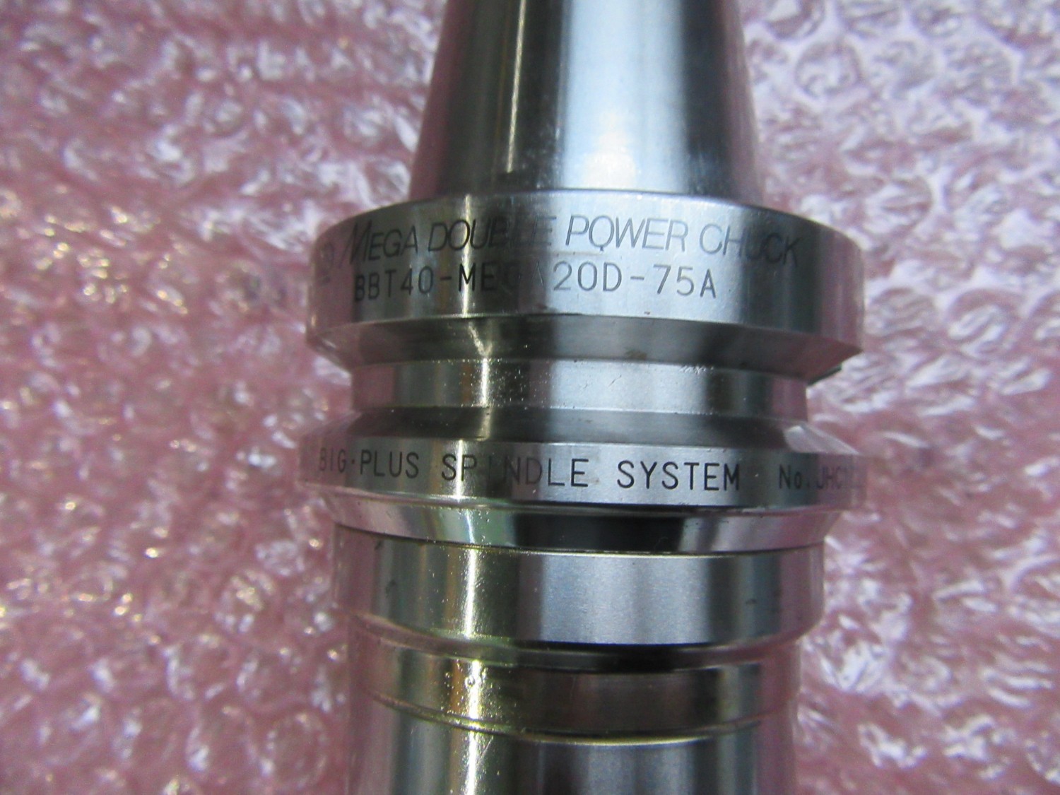 中古BBT40 【メガダブルパワーチャック】BBT40-MEGA20D-75A BIG DAISHOWA 