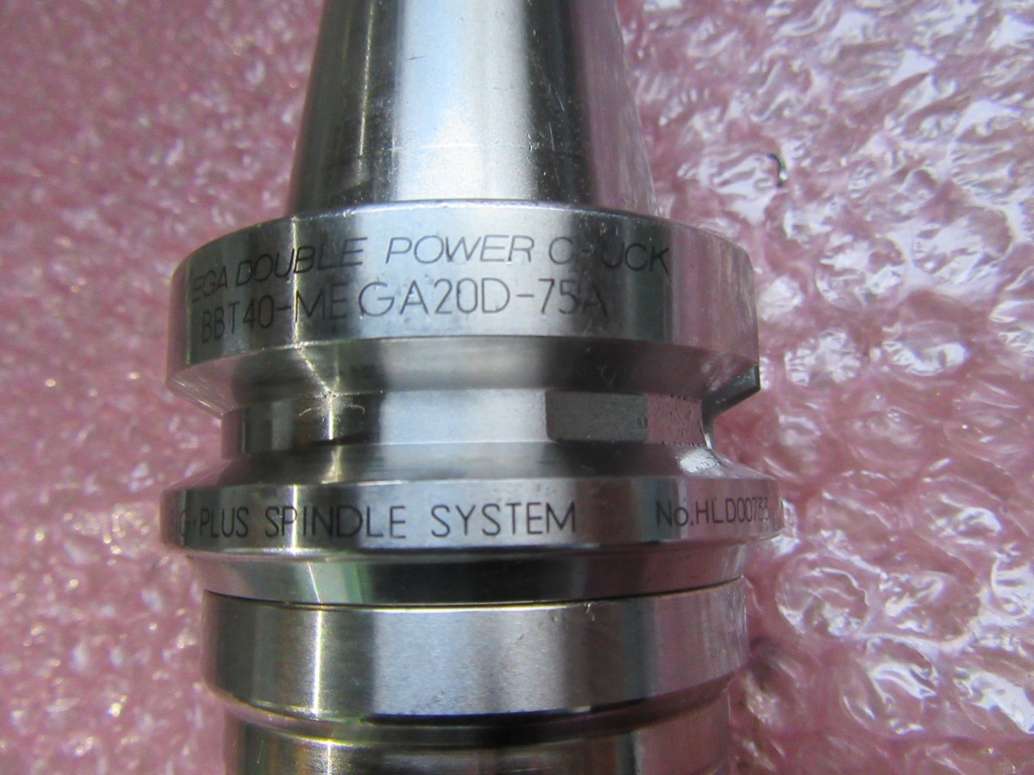 中古BBT40 【メガダブルパワーチャック】BBT40-MEGA20D-75A BIG DAISHOWA