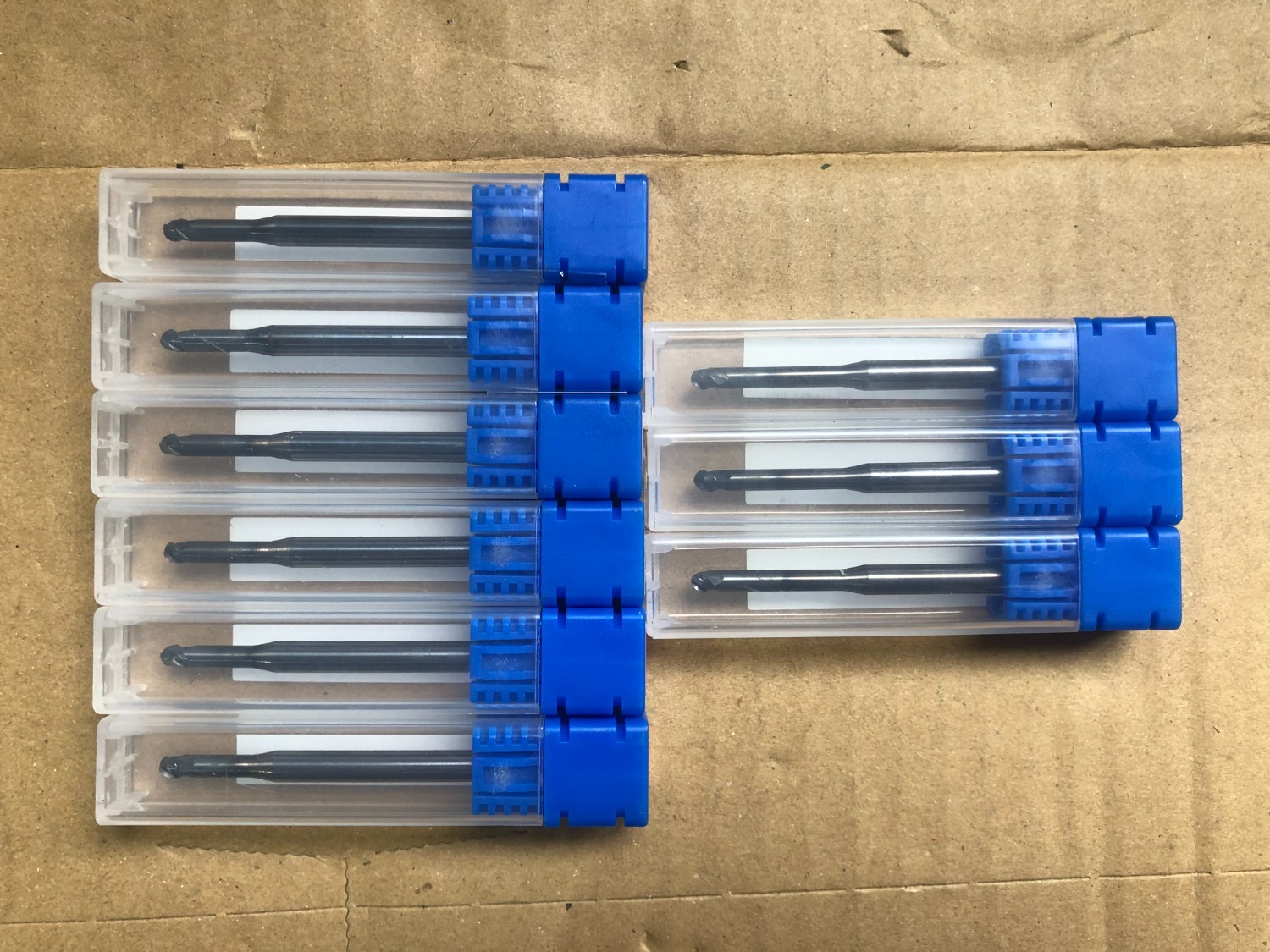 中古End mill(Ball） 【超硬ロングネックボールエンドミル 9本】3195312 PHX-LN-DBT OSG/ オーエスジー