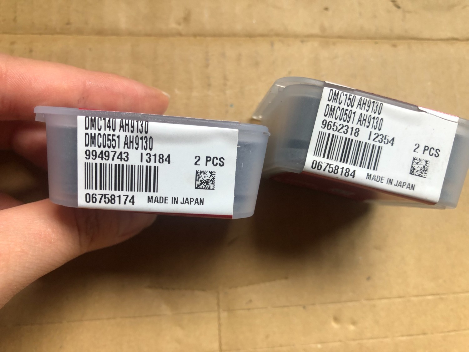 中古Cutting Exchange Chip 【ドリル・マイスター】DMC140,DMC150-AH9130 TUNGALOY/タンガロイ