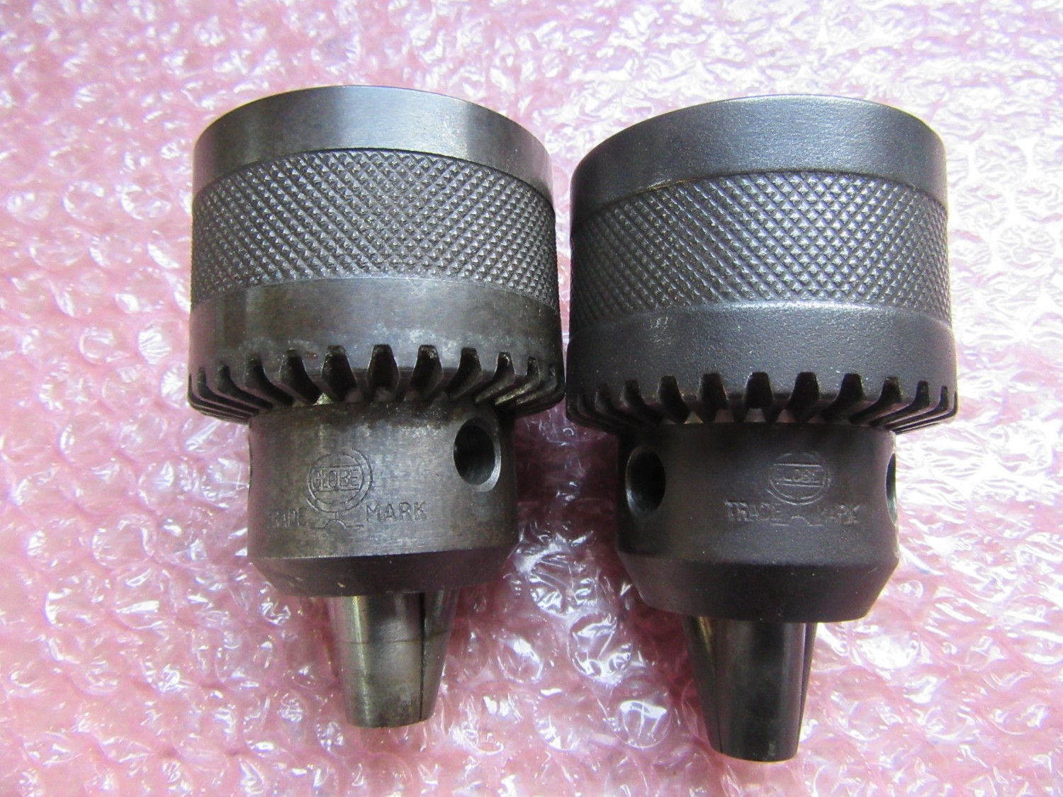 中古Straight drill 【ドリルチャック2個】13M/M GLOBE TRADE MARK