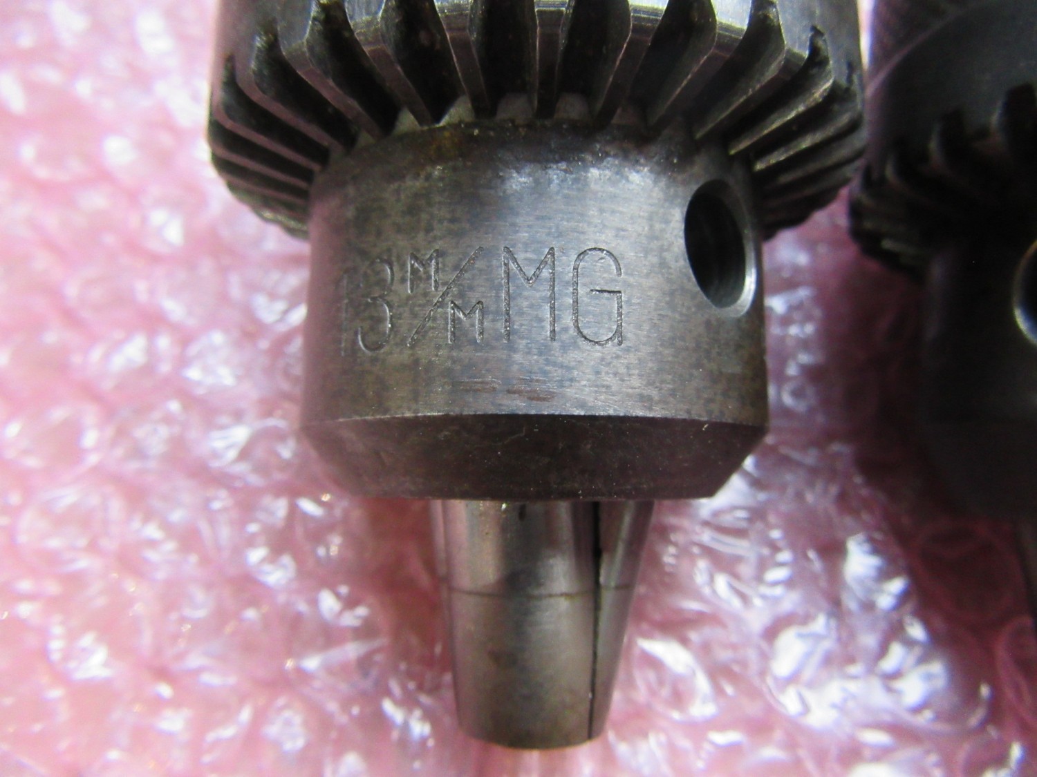 中古Straight drill 【ドリルチャック2個】13M/M GLOBE TRADE MARK