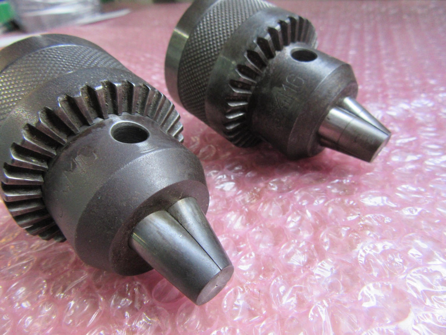 中古Straight drill 【ドリルチャック2個】13M/M GLOBE TRADE MARK