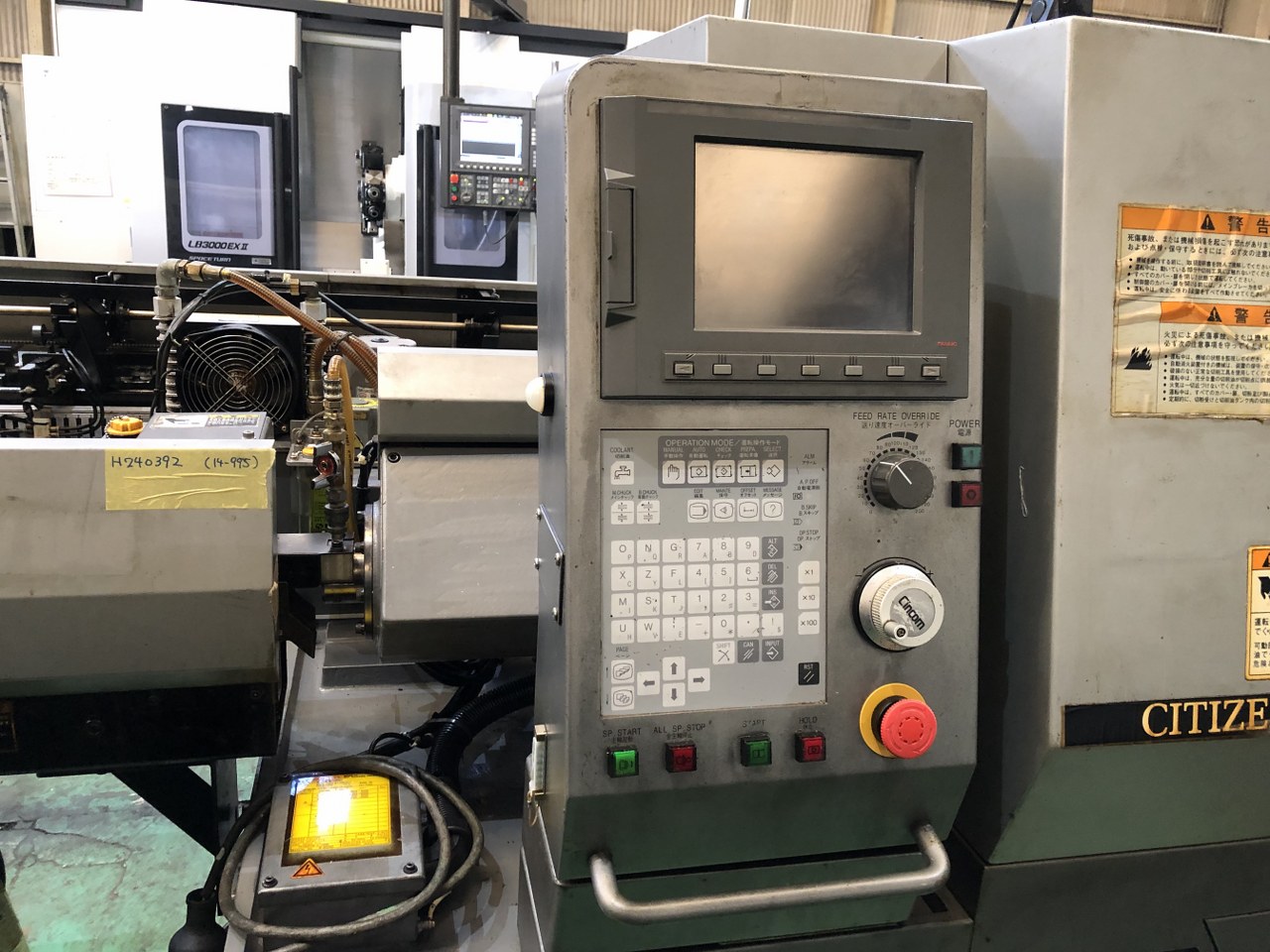 中古CNC Auto Lathe BL20 CITIZEN
