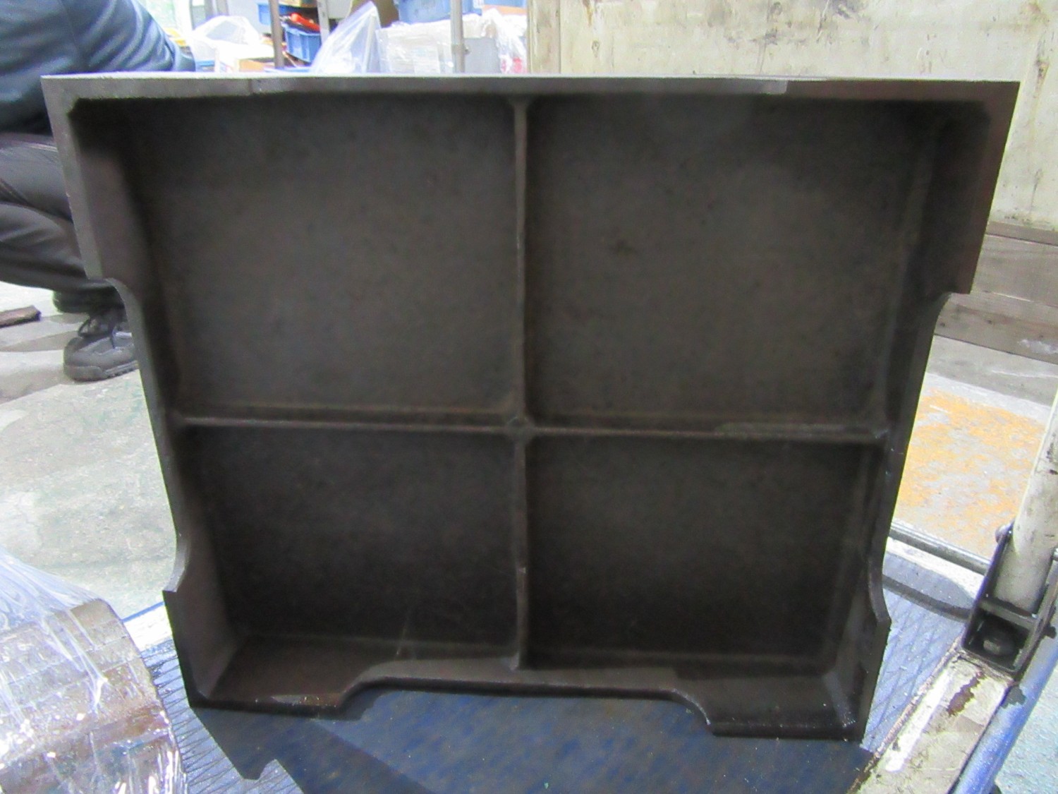 中古Iron surface plate 【鉄定盤】W350xD400ｘH65ｍｍ　 不明