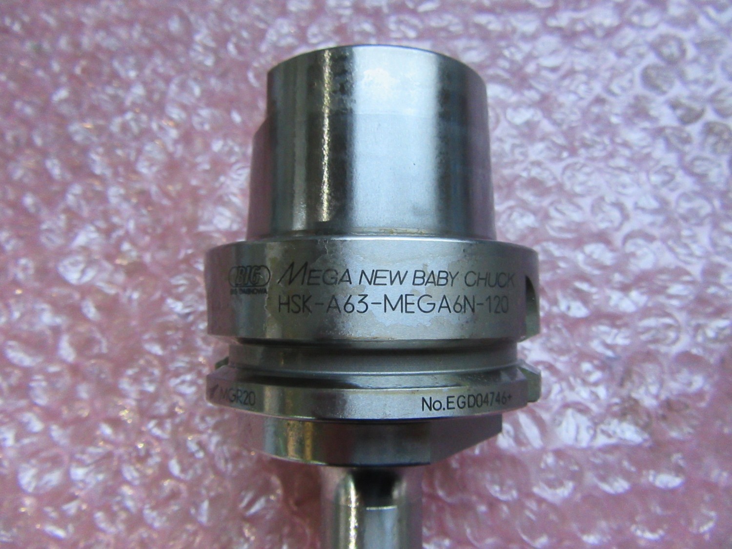 中古HSK-63 【コレットホルダー】HSK-A63-MEGA6N-120　 大昭和精機