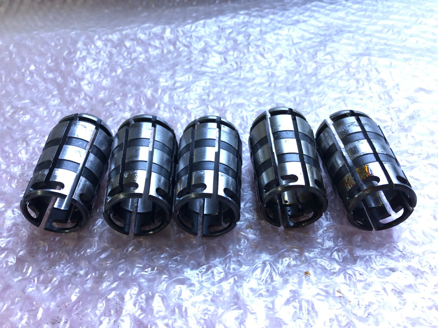中古スプリングコレット 【ストレートコレット5個】C20-20 MST/溝口