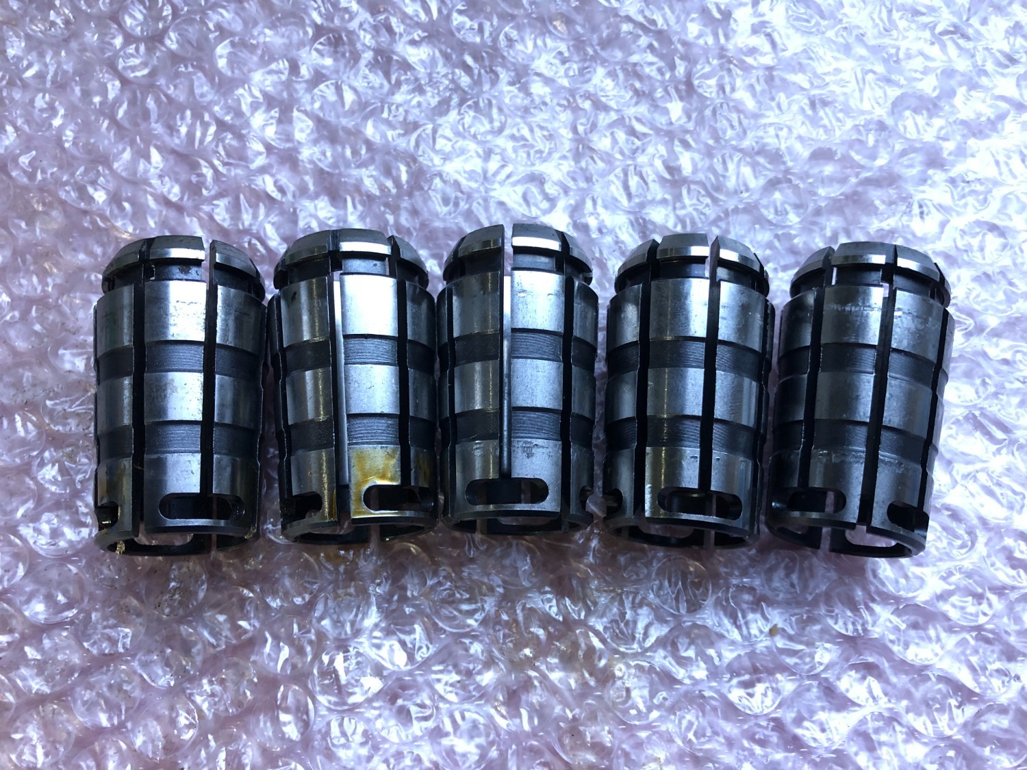 中古スプリングコレット 【ストレートコレット5個】C20-20 MST/溝口